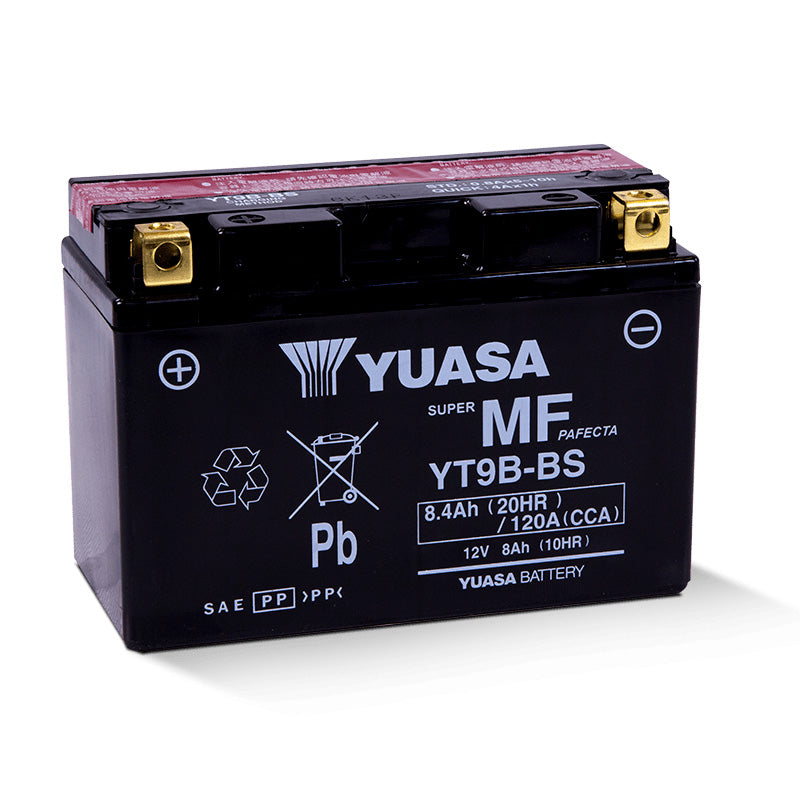 YT9B-BS NON ACTIVATED YUASA TW (YT9B-4).