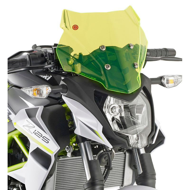 #WINDSCREEN LIME KAWA Z125 17-19