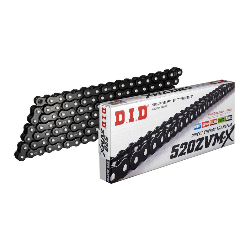 DID CHAINE 520ZVMX-120L MAILLE RIVET