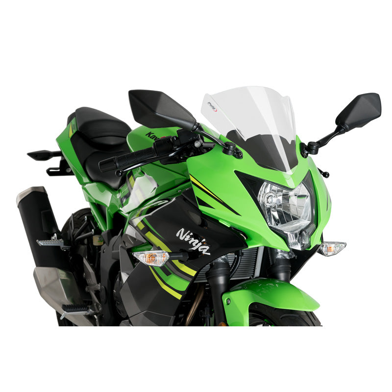 Z-RACING SCREEN KAWASAKI NINJA 125 19' C/FUME