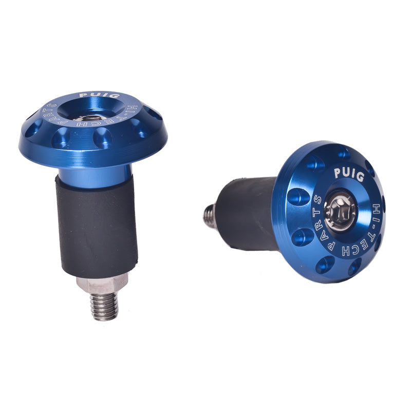 %BAR ENDS ALUMINIUM RACE UNIVERSAL C/BLUE