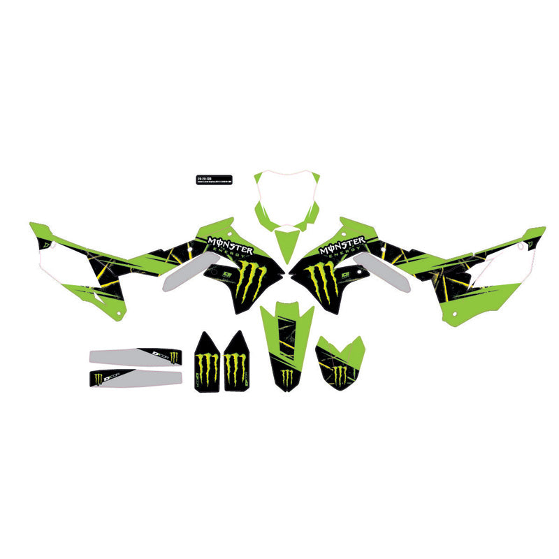 %COMP. KIT MONSTER ENERGY SLASH KXF250/450