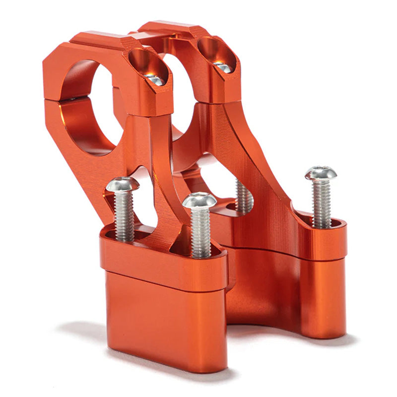 %HANDLEBAR RISER BRKT 1 INCH SUR-RON LBX ORANGE