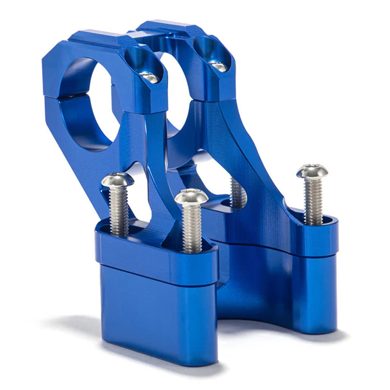 %HANDLEBAR RISER BRKT 1 INCH SUR-RON LBX BLUE