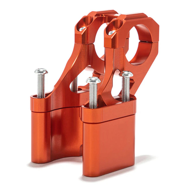 %HANDLEBAR RISER BRKT 1.5 INCH SUR-RON LBX ORANGE