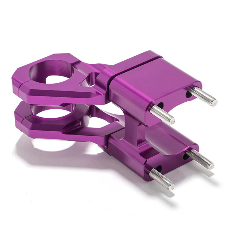 %HANDLEBAR RISER BRKT 1.5 INCH SUR-RON LBX PURPLE