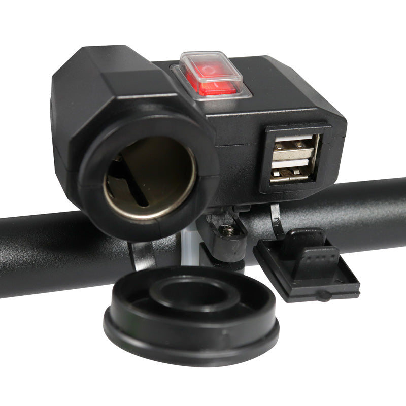 #POWER SOCKET USB 2X3.1AHANDLEBAR OR MIRROR TYPE