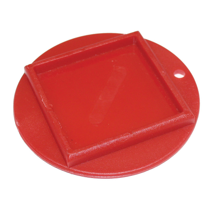 RED SIDE STAND PLATE 3 7/8'.