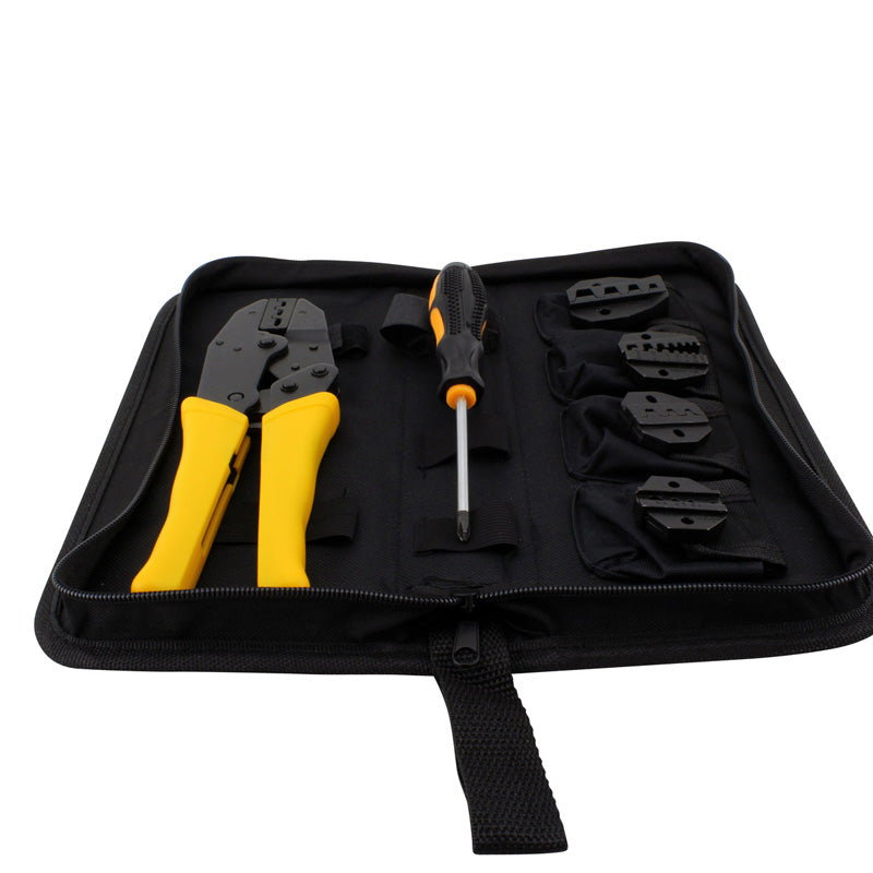 MULTIFUNCTIONAL 4-IN-1 RATCHET CRIMPING TOOL
