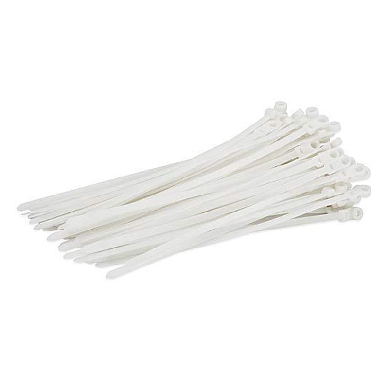 #NYLON CABLE TIES WHITE 11.75' (QTY 100)