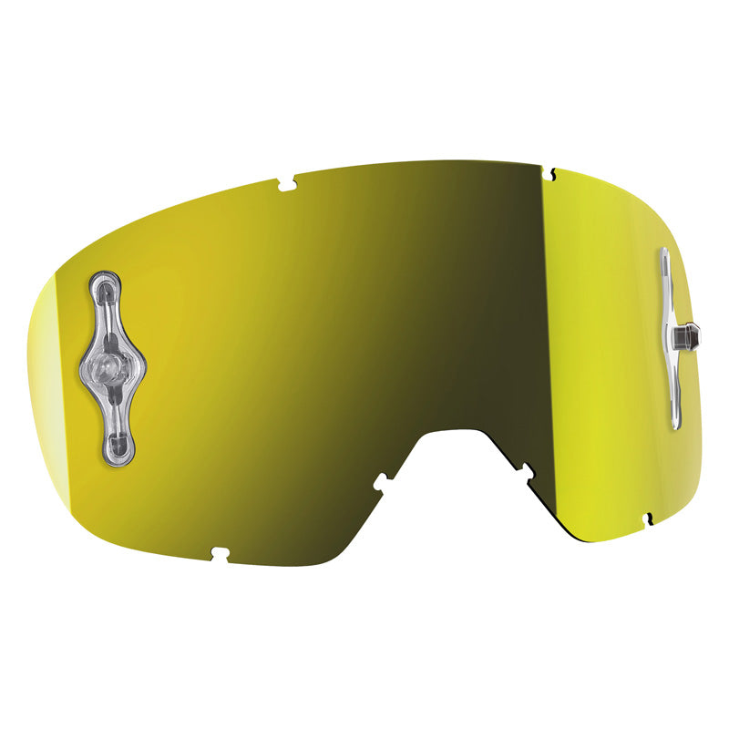 LENS MX BUZZ WORKS CHROME YELLOW