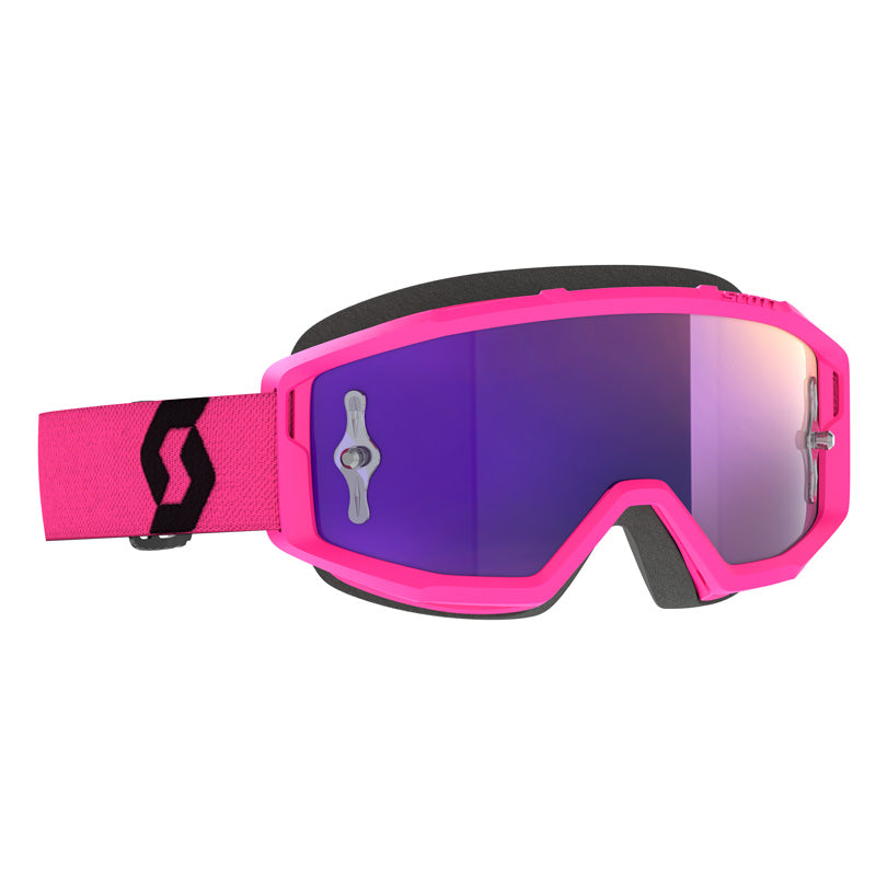 XGOGGLE PRIMAL PINK/BLACK PURPLE CHROME WORKS