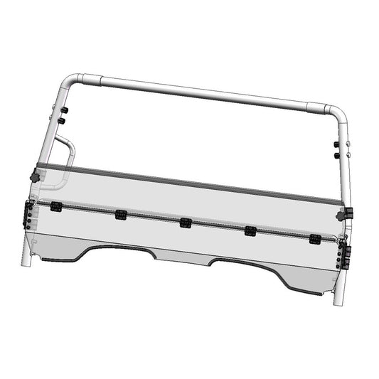 %HALF FOLDING WINDSHIELD HC HONDA BIG RED