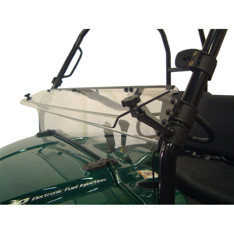 %HALF FOLDING WINDSHIELD HD POLARIS RAN 500/700