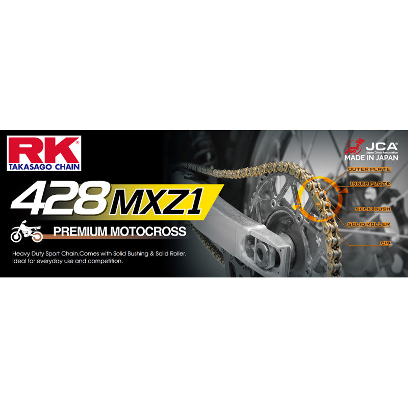 MXZ1 MINI WORKS 428MXZ1 CHAIN 110L-CL STEEL