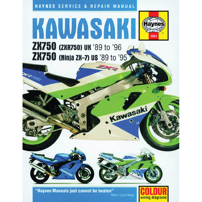 KAW ZX750 NINJA (ZX7 ZX-7R) 89-96 HAYNES.