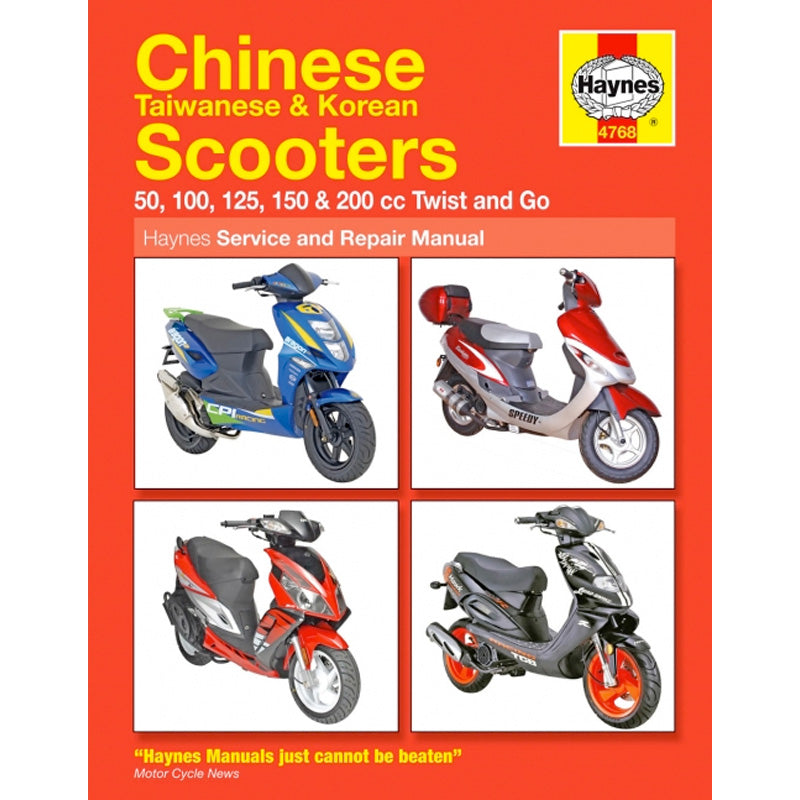 HAYNES MANUAL CHINESE SCOOTERS.