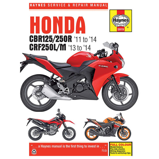 MANUEL HAYNES DELUXE CBR125/250 11-14