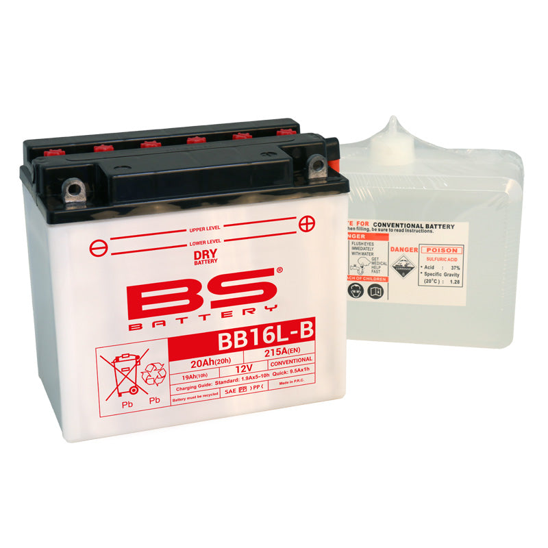 YB16L-B (BB16L-B) BS BATTERY