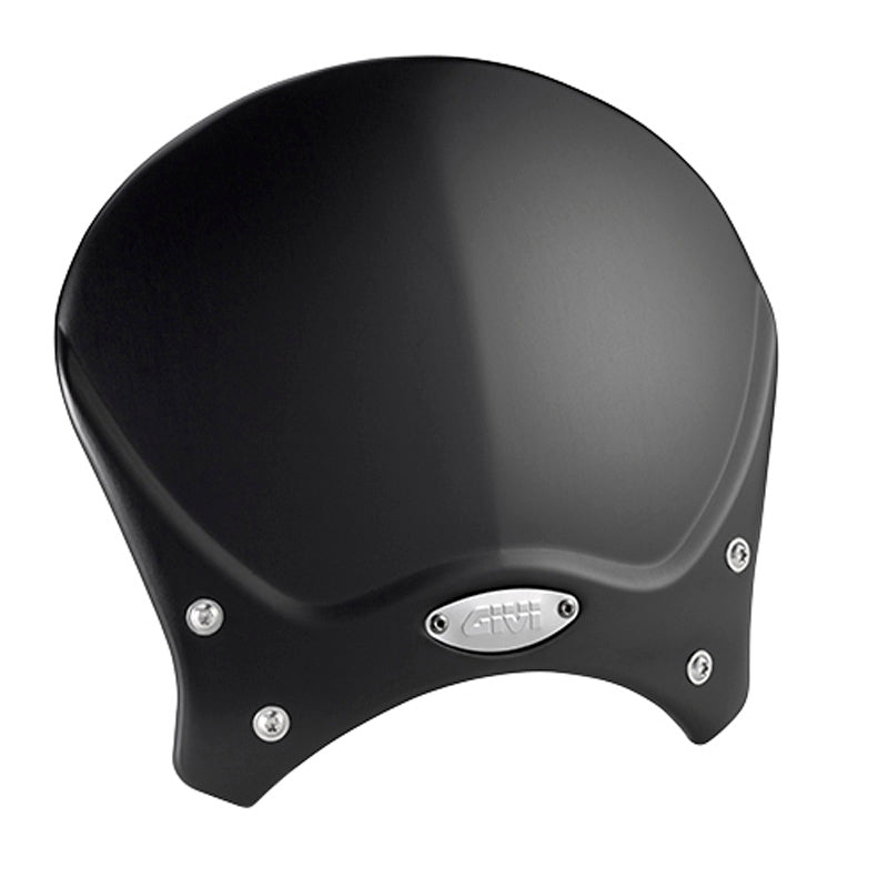 UNIVERSAL BLACK WINDSCREEN FOR NAKED BIKE
