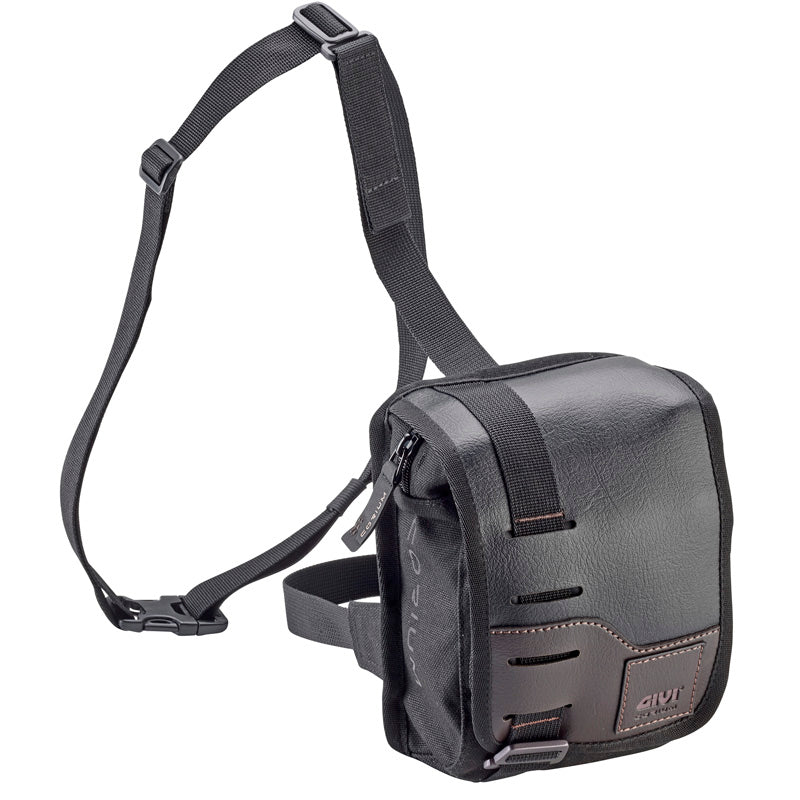 LEG BAG CORIUM DARK BROWN 4LT