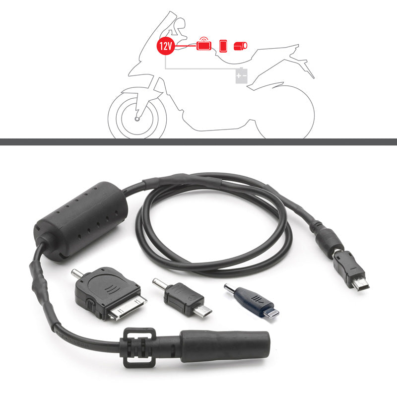 KIT POWER CONN(MICRO USB MINI USB IPHONE 3-4-5)