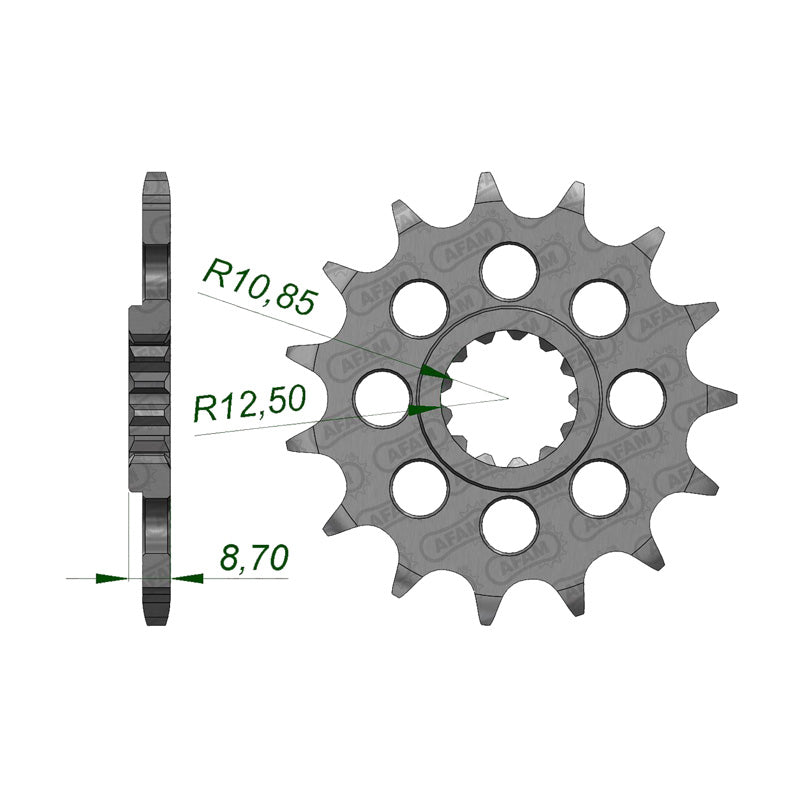 SPR 17T 520P GSXR600/75 ZZR750/900 ZXR/600 FZR-YZF