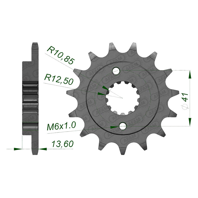 AFAM FR.15T 520P XR650R 00-06.