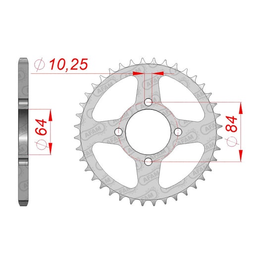 LT160/230/250R/S/LTZ/KFX400 03-04 41T  (JTR-1826)
