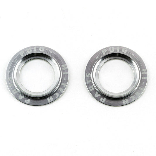 %KIT RINGS ANODIZED FRONT FORK PROTECTOR C/SILVER