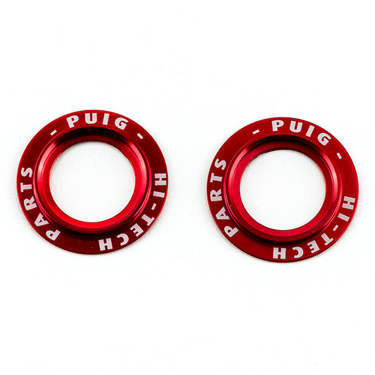 %KIT RINGS ANODIZED FRONT FORK PROTECTOR C/RED