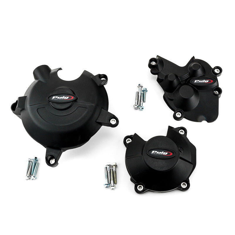 %KIT 3 BOUCHONS CACHE MOTEUR (KAWASAKI) ZX-6R 09-1