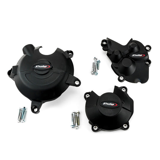 %KIT 3 BOUCHONS CACHE MOTEUR (KAWASAKI) ZX-6R 09-1