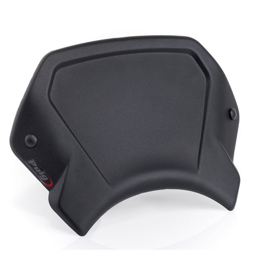 %ALUMINIUM FRONT PLATE FOR HONDA MONKEY 125 C/NOIR