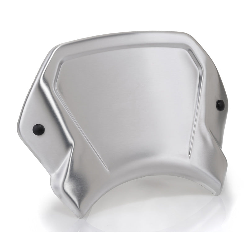 %ALUMINIUM FRONT PLATE FOR HONDA MONKEY 125 C/SILV