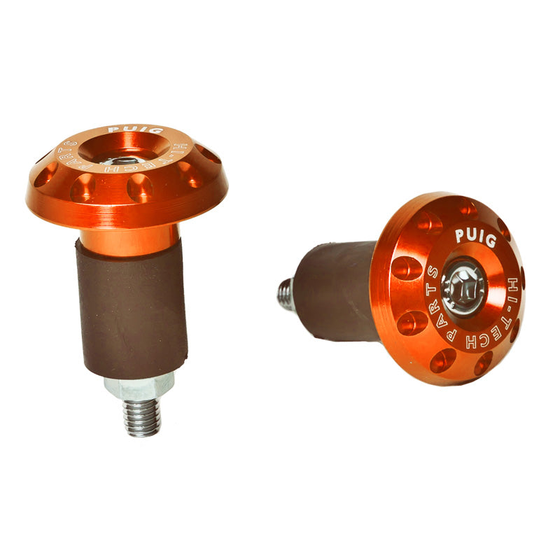 %BAR ENDS ALUMINIUM RACE UNIVERSAL C/ORANGE