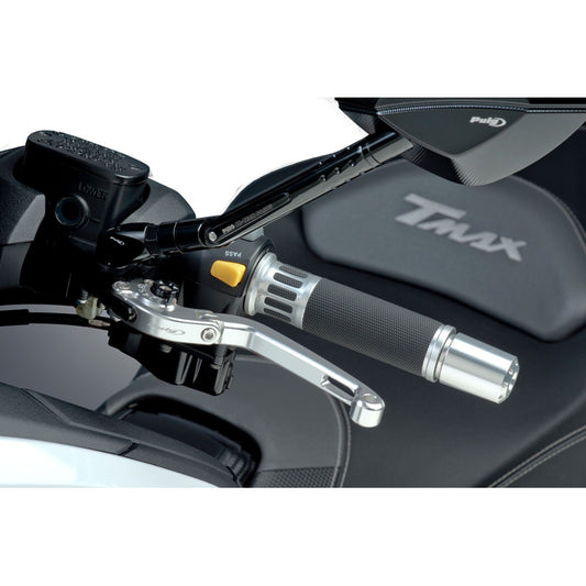 %BAR ENDS ALUMINIUM YAMAHA C/SILVER