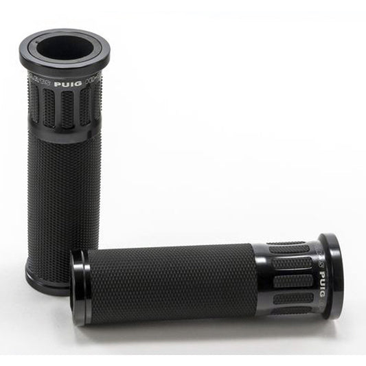 %GRIPS BY PAIR PUIG HI-TECH ALU 123MM C/BLACK