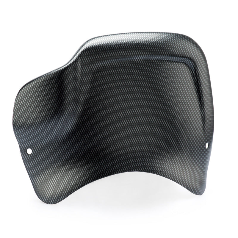 %FRONT PLATE DUCATI SCRAMBLER 15-18C/ CARBON