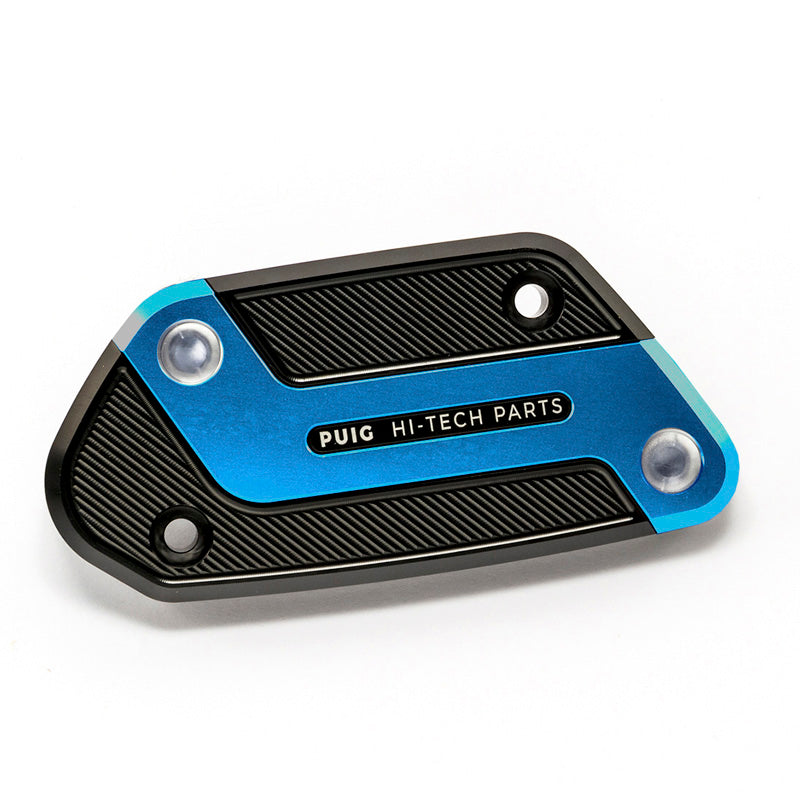 %BRAKE-CLUTCH LIQUID TANK COVER BLUE