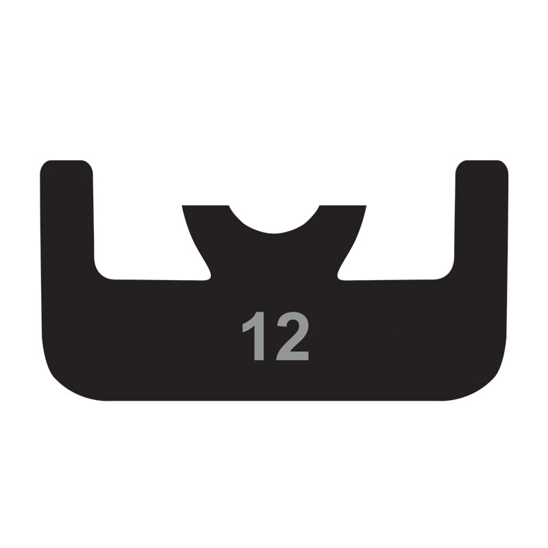 SLIDER - PROFILE 12 YAMAHA 55.00 IN - BLK