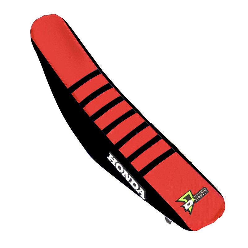 SEAT COVER BLK/RED BLK  HON CRF 150R (07-25)