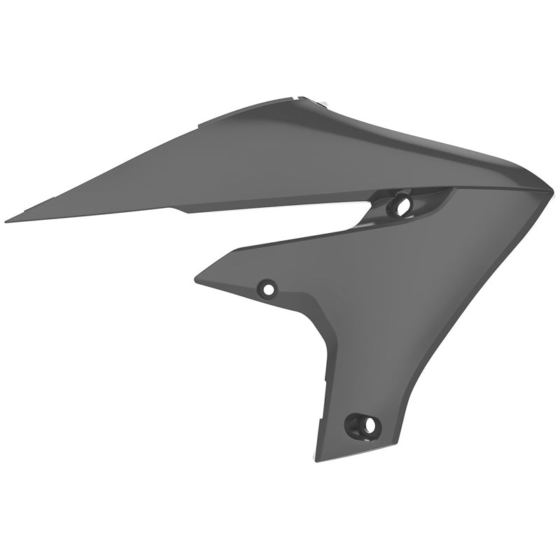 %RADIATOR SCOOPS YZ450F  18-19 NARDO GREY