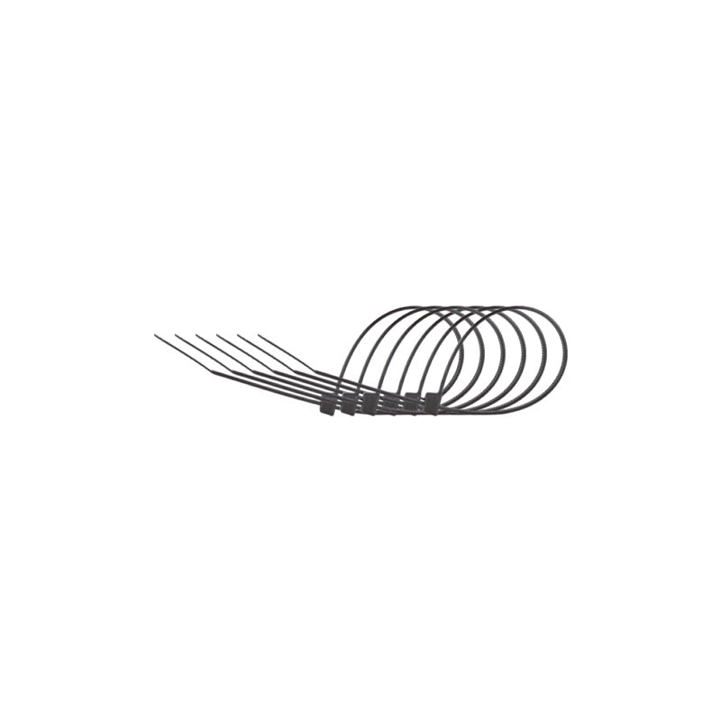 %REUSABLE ZIP TIE BLK  (12UN) 250X76MM