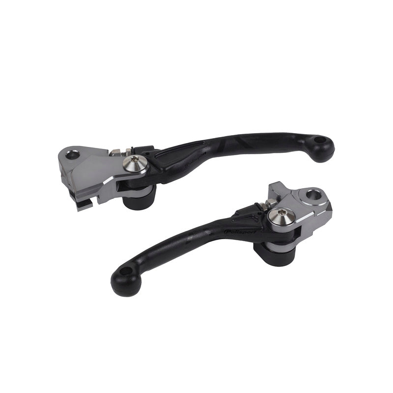 %BLACK  PIVOT LEVER SET KX250F/450F 05-12 BK
