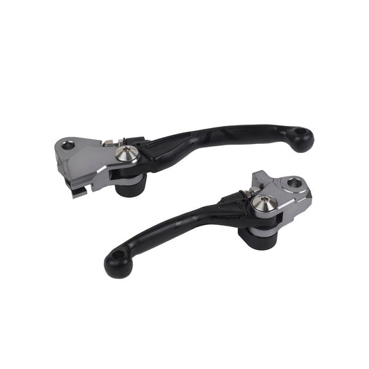 %BLACK  PIVOT LEVER SET KX250F/450F 05-12 BK