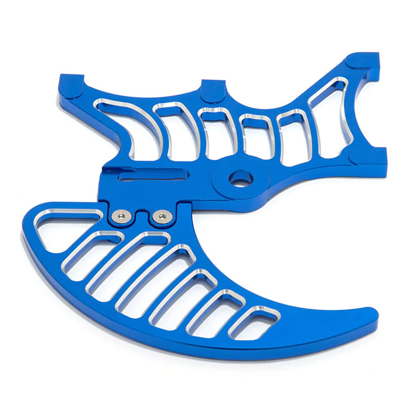 %REAR BRAKE DISC GUARD DESIGN 2 SUR-RON LBX BLUE