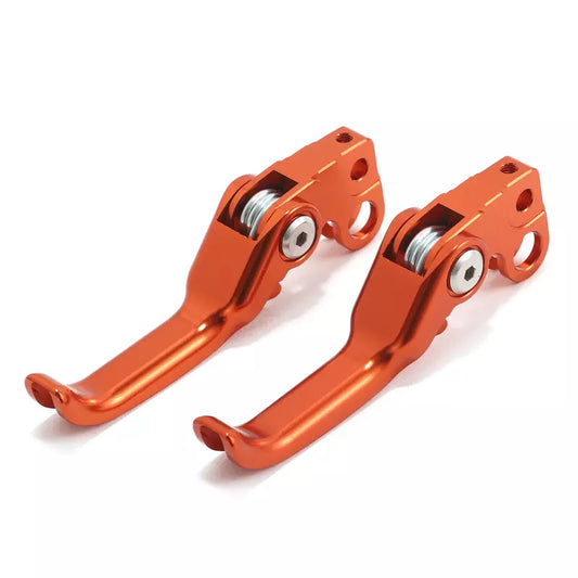 %ALU FOLDABLE BRAKE LEVER KIT SUR-RON LBX ORANGE