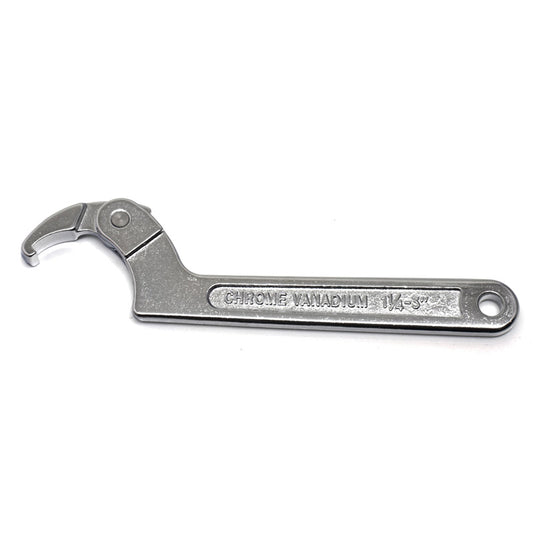 #ADJUSTABLE HOOK WRENCH 1.1/4' TO 3' BAG