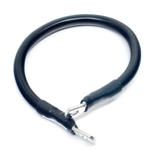 %13'' BATTERY CABLE BLACK HARLEY
